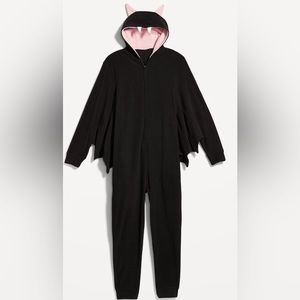 Adult Bat onesie with hood (size medium)